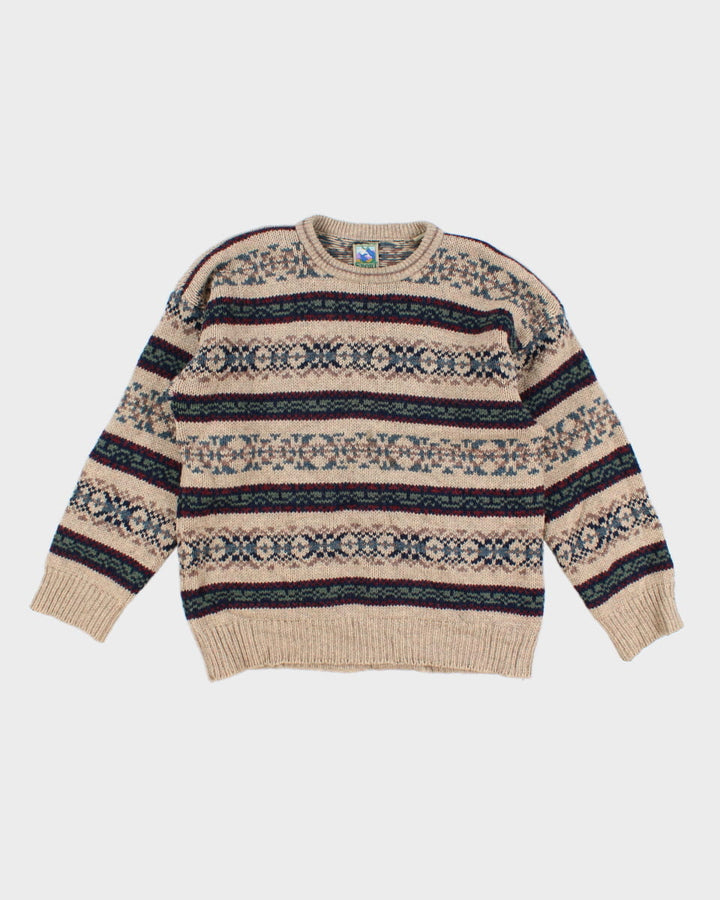 Vintage TT & Co Sport Wool Jumper - L