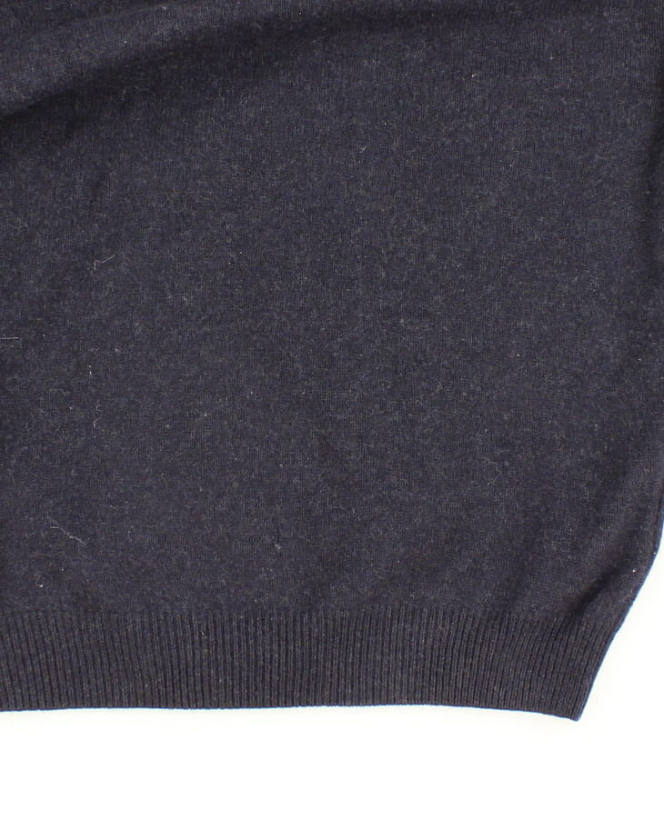 Vintage 90s Lacoste Wool Quarter Button Jumper - XL