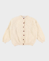 Vintage 80s Highland Home Industries Wool Cardigan - XL