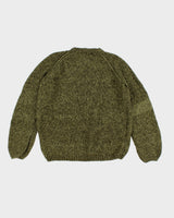 Vintage Handmade Green Jumper - L