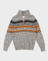 Men's Superdry Nordic Knit Style Zip Up - M