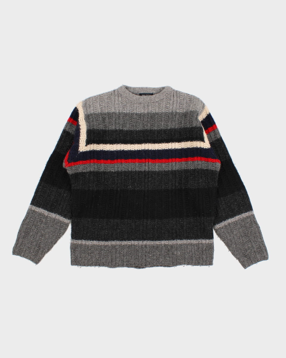 Men's Nautica Pure Wool Knit Jumper - M/L