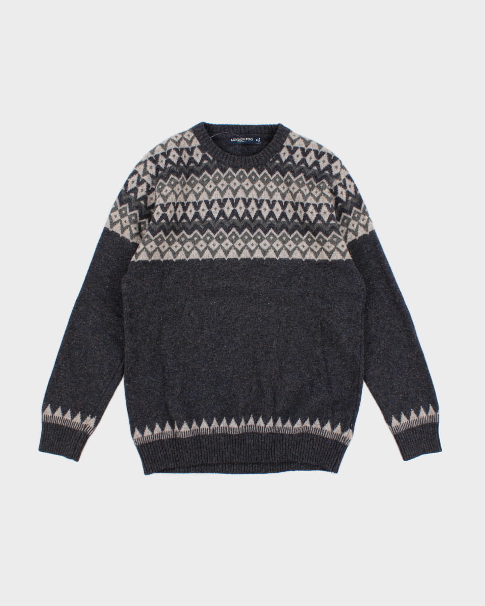 London Fog Wool Blend Jumper - M