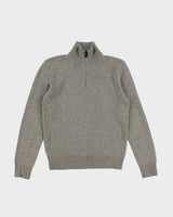 Vintage 90s Polo By Ralph Lauren Cashmere Dad Quarter Zip - S