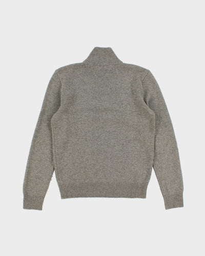 Vintage 90s Polo By Ralph Lauren Cashmere Dad Quarter Zip - S