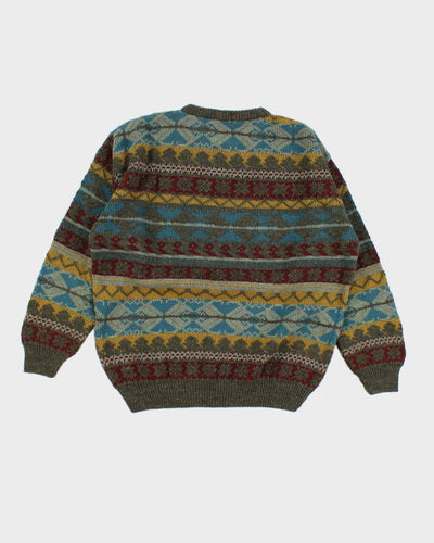 Vintage Gianni Mannucci Oversized Wool Blend Jumper - L