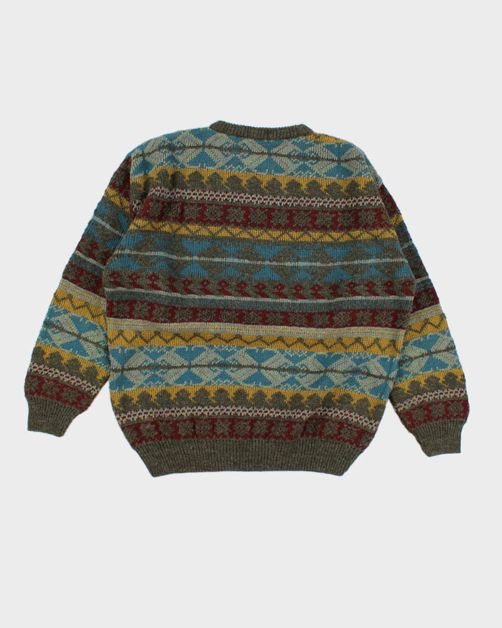 Vintage Gianni Mannucci Oversized Wool Blend Jumper - L