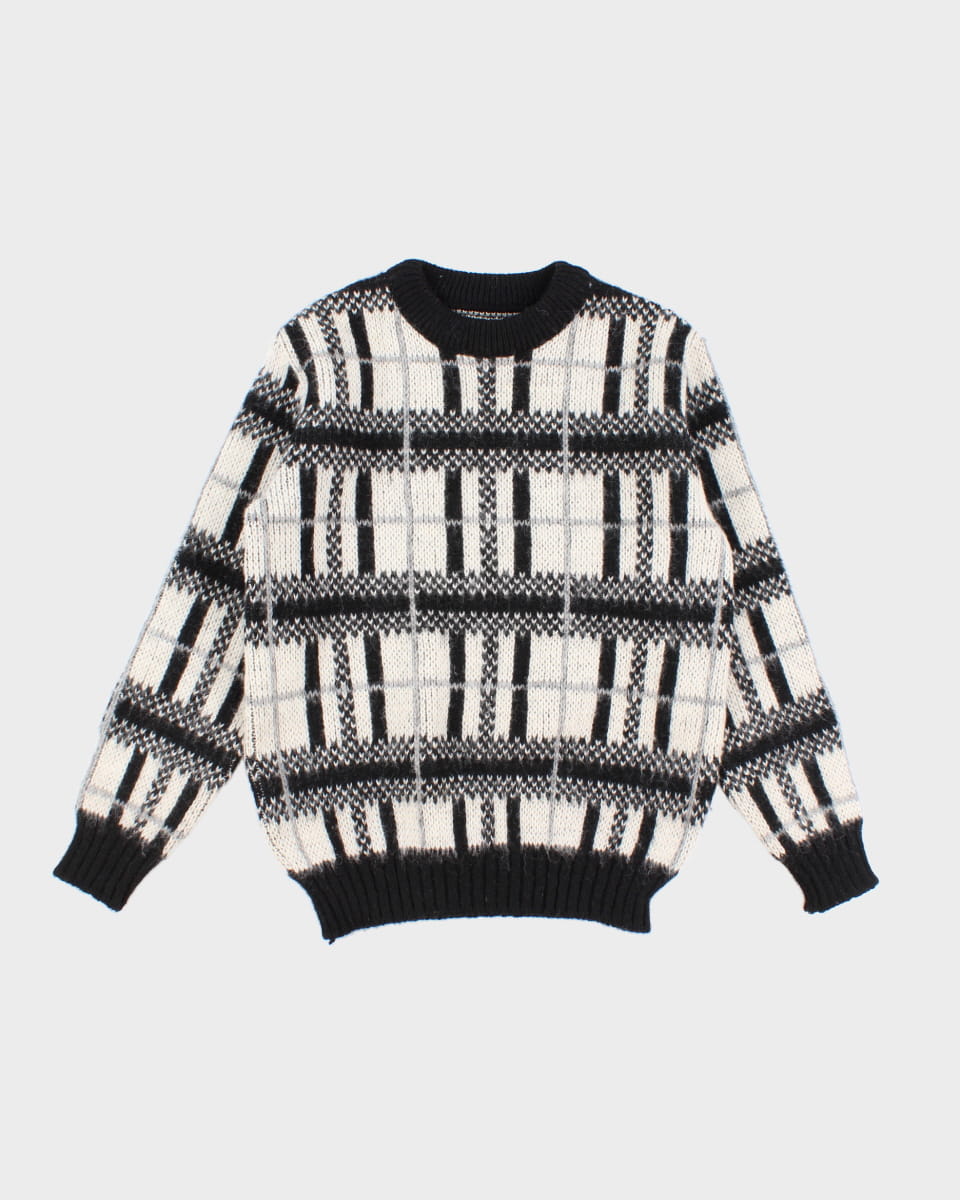 Vintage Brown Bison Wool Jumper - M