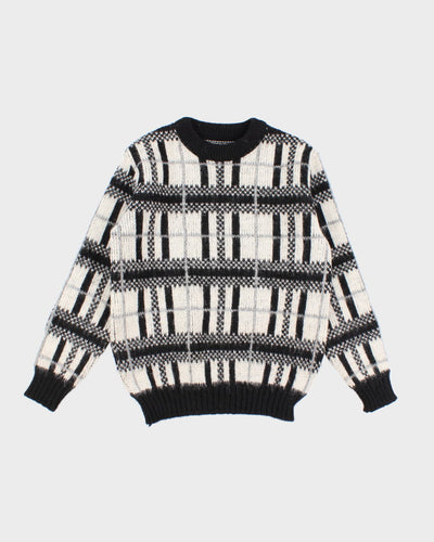Vintage Brown Bison Wool Jumper - M