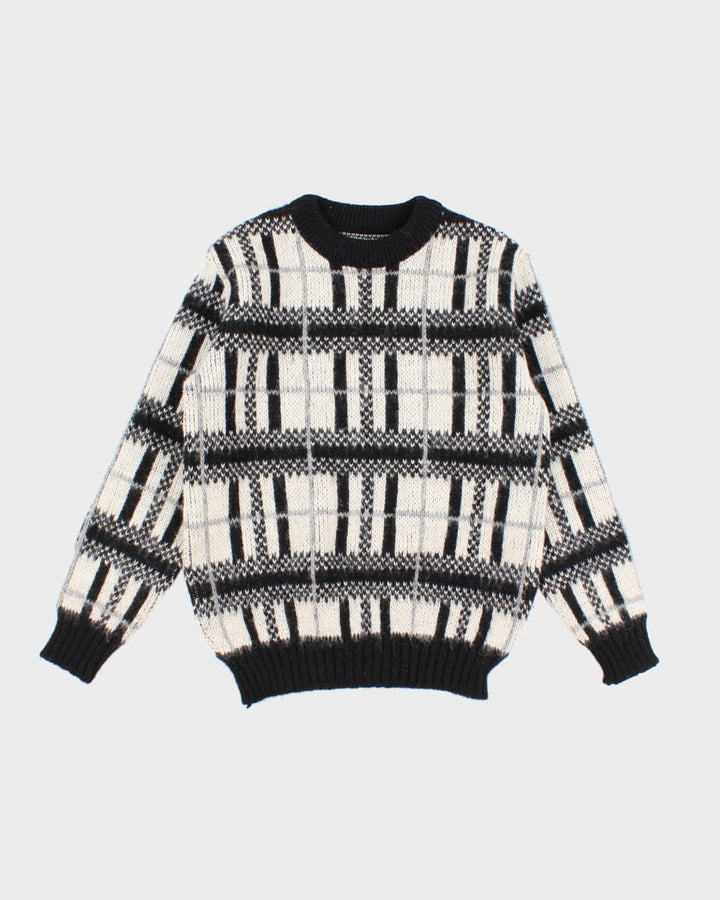 Vintage Brown Bison Wool Jumper - M