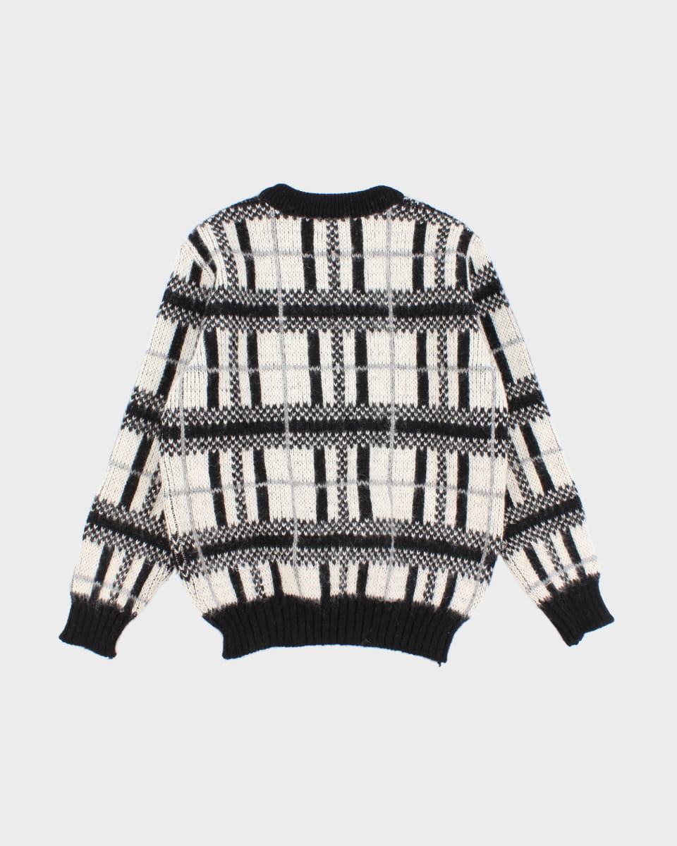Vintage Brown Bison Wool Jumper - M