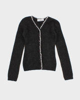 Vintage Sentirsi Giovanni Wool/Mohair Cardigan - XS