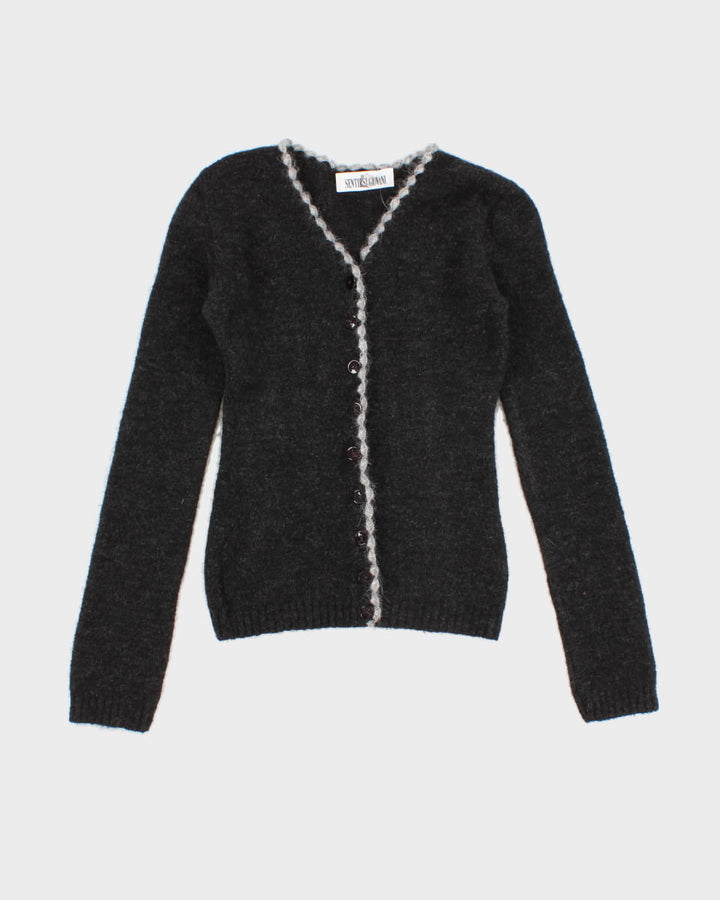 Vintage Sentirsi Giovanni Wool/Mohair Cardigan - XS