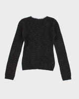 Vintage Sentirsi Giovanni Wool/Mohair Cardigan - XS