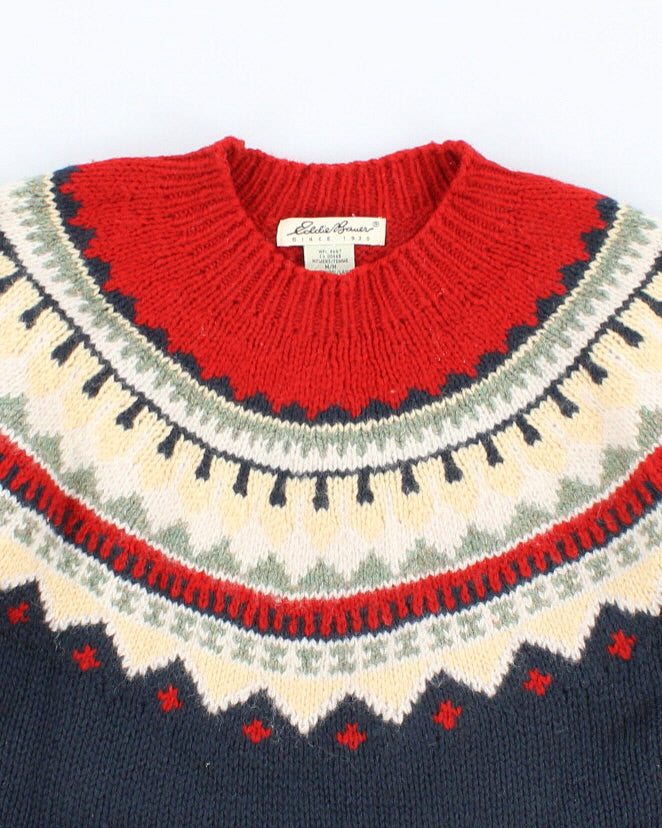 Vintage Eddie Bauer Wool Jumper - M