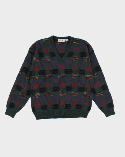 Vintage Aggio Wool Blend Jumper - XL