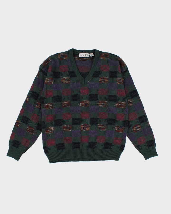 Vintage Aggio Wool Blend Jumper - XL