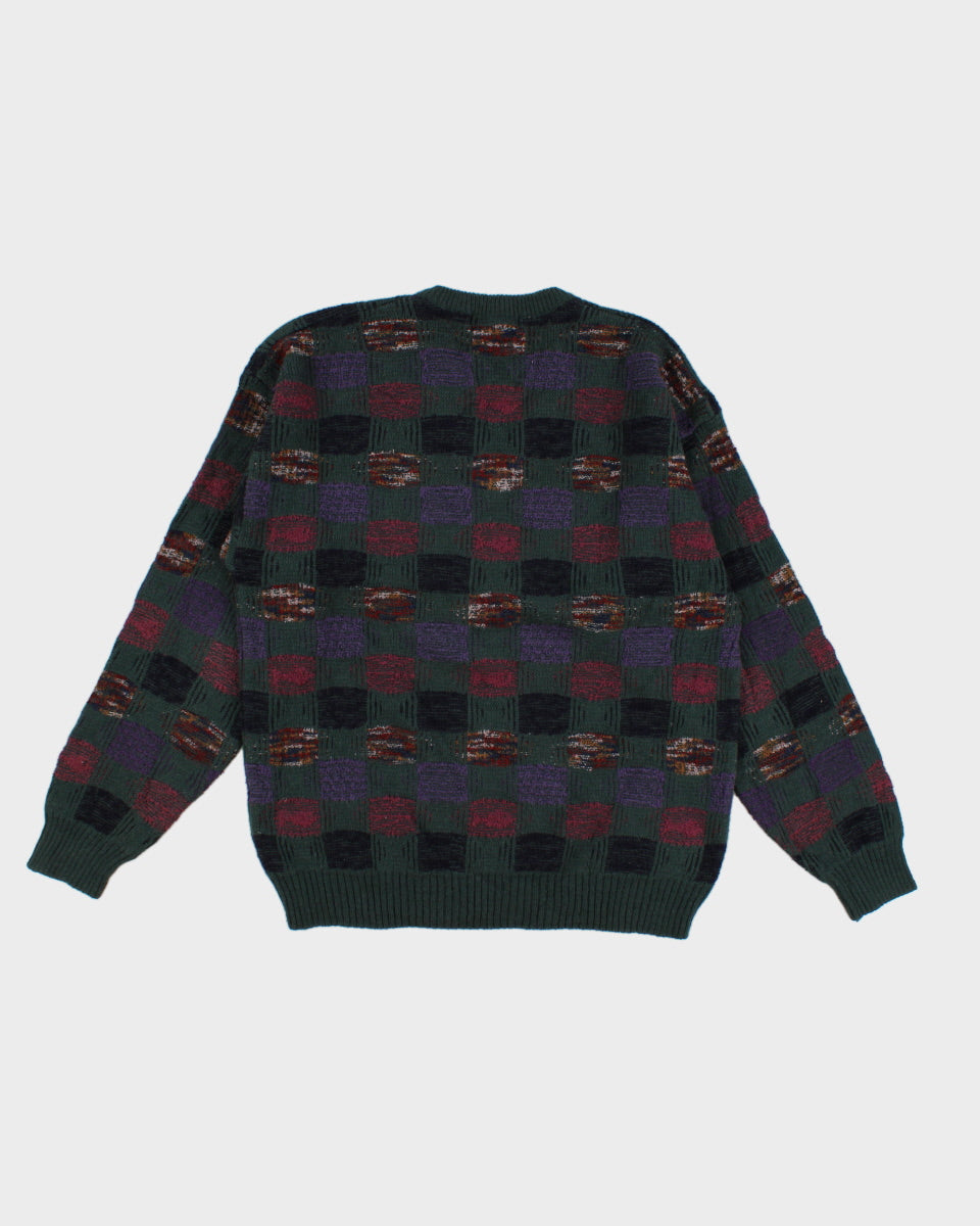 Vintage Aggio Wool Blend Jumper - XL