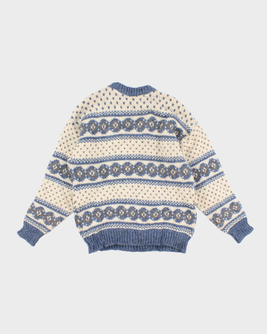 Vintage Norlander Norwegian Wool Jumper - L