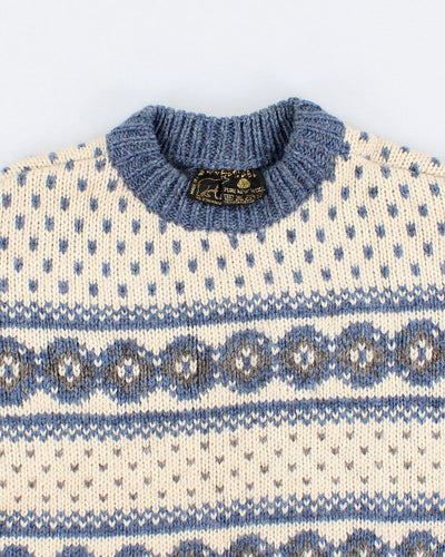 Vintage Norlander Norwegian Wool Jumper - L