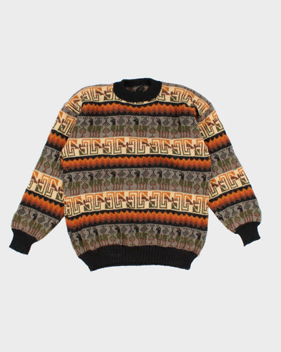 Vintage Artesania Los Andies Alpaca Wool Jumper - L/XL