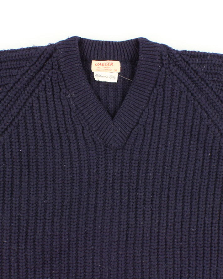 Vintage 70s Jaegar Wool Jumper - L