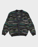Vintage Hyde Park Abstract Cardigan - M