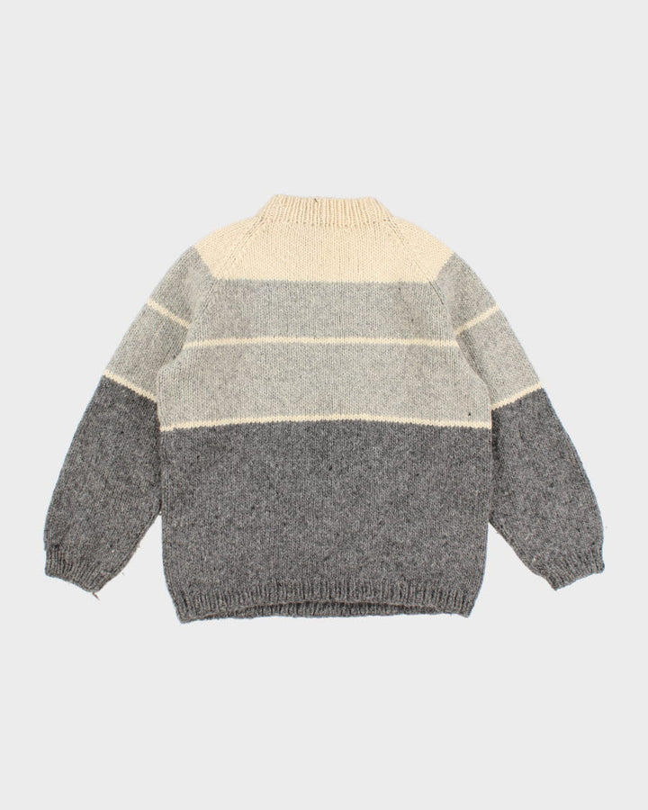 Vintage Handmade Knit Jumper - L