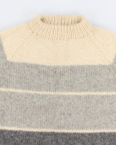 Vintage Handmade Knit Jumper - L