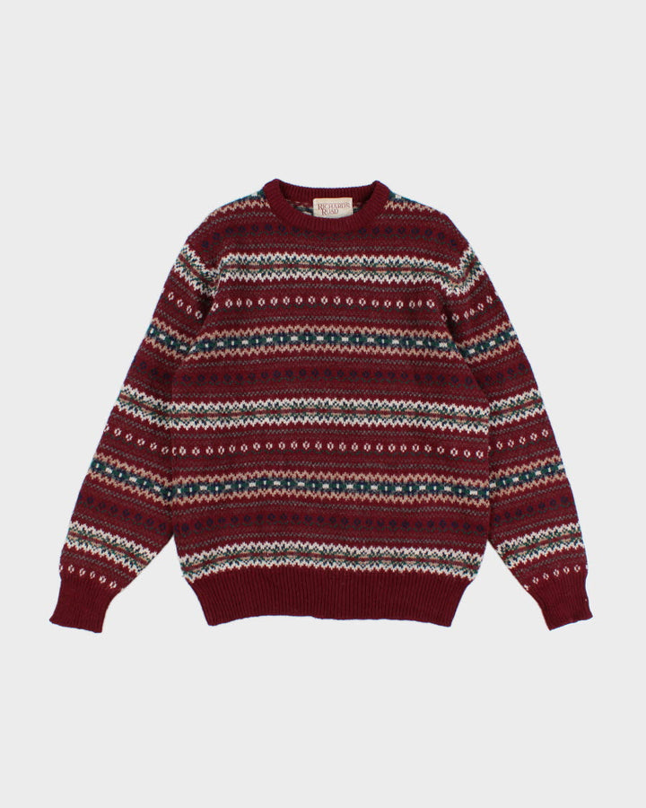 Vintage Richards Road Shetland Wool Jumper - M