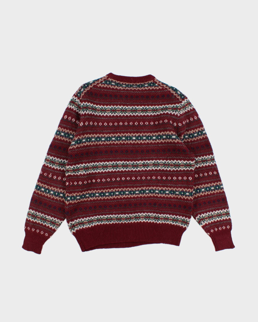 Vintage Richards Road Shetland Wool Jumper - M