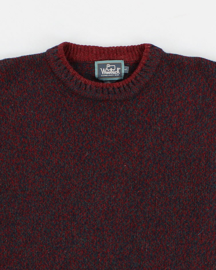 Vintage 80s Woolrich Wool Blend Jumper - L