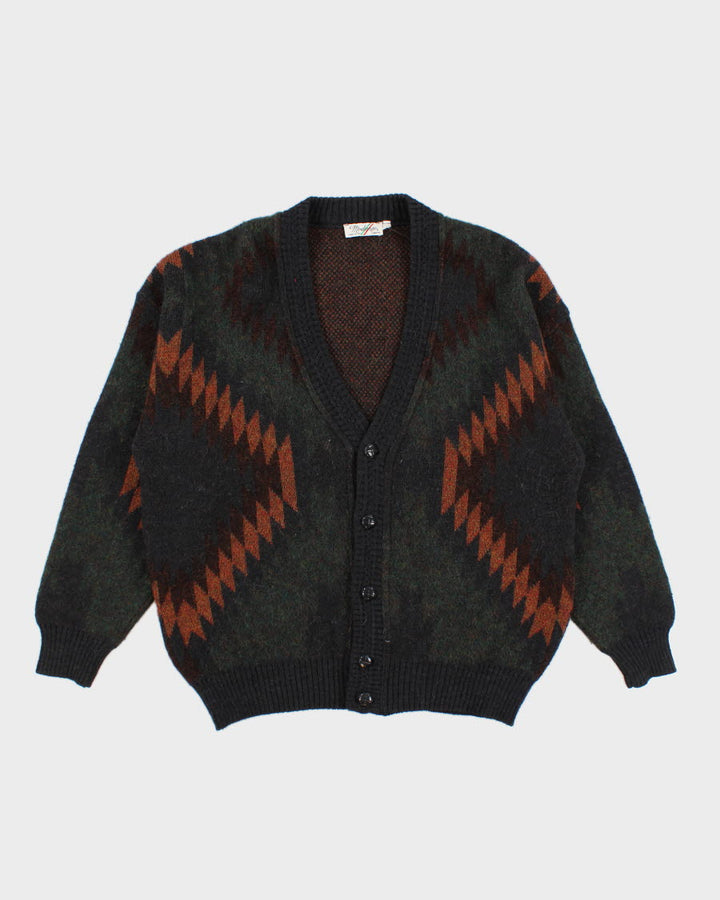 Vintage 1980's Modango Pattern knit Cardigan - M