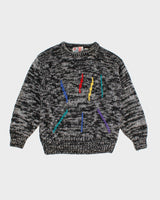 Vintage 90s Point Zero Oversize Knit Jumper - M