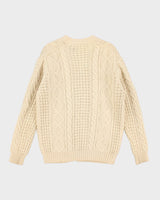 Vintage Sears Aran Wool Cardigan - XL