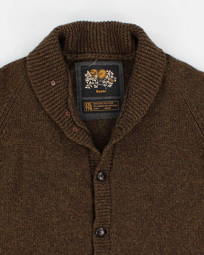 Roots Lambswool Chunky Cardigan - XXL