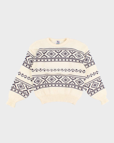 Vintage 90s Wool Blend Jumper - M