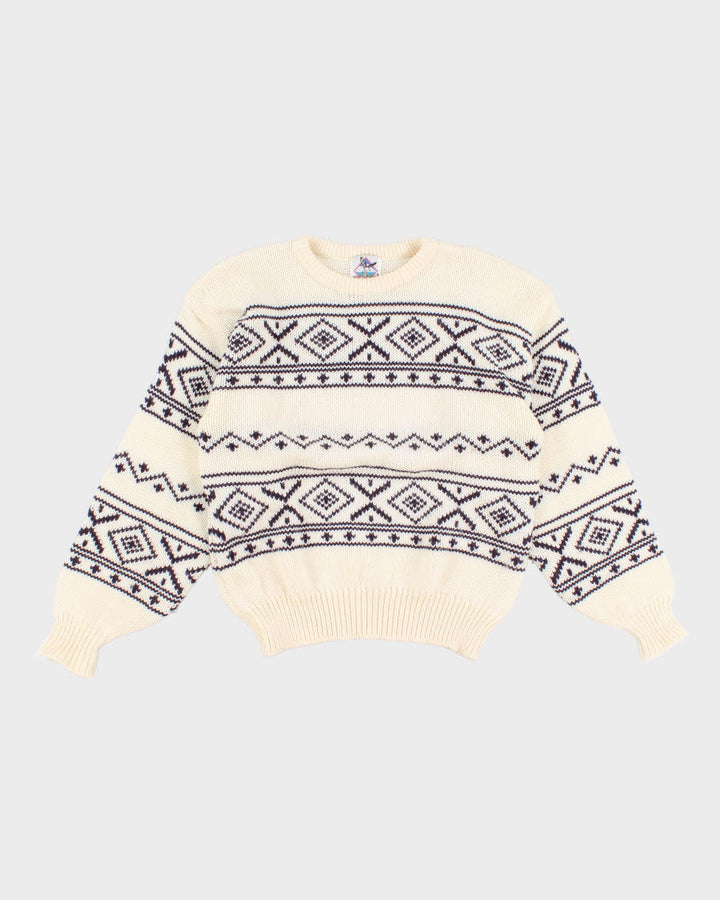 Vintage 90s Wool Blend Jumper - M