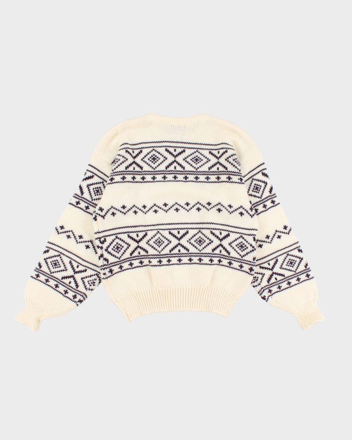 Vintage 90s Wool Blend Jumper - M