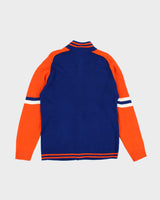 NHL Edmonton Oilers Zip Up Cardigan - M