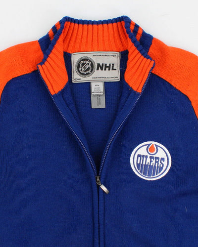 NHL Edmonton Oilers Zip Up Cardigan - M