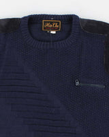 Vintage 80s/90s Min Chu Textured Wool Blend Jumper - XL