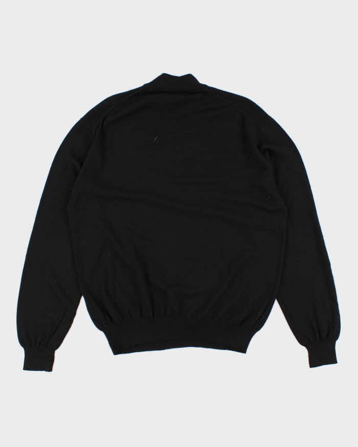 Vintage 90s Harry Rosen Wool Cashmere &amp; Silk Light Jumper - XL