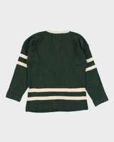 Mens Green Reebok x Saskatchewan Roughriders Knit Jersey - L