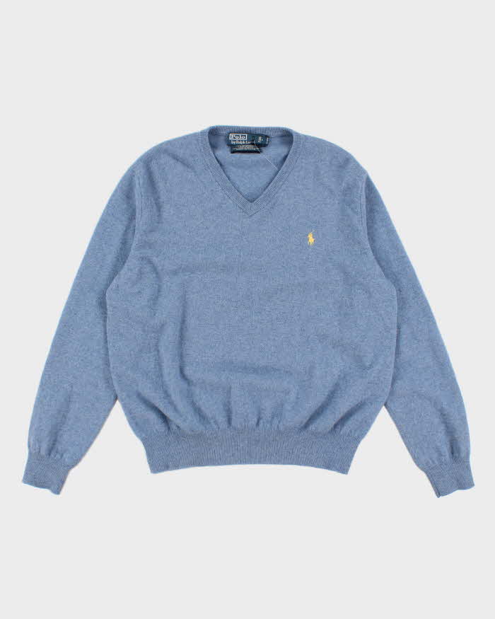 Vintage 90s Polo by Ralph Lauren Merino Wool Jumper - XL