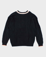 Vintage Jantzen V-Neck Navy Jumper - L