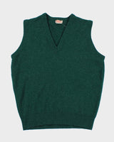 Vintage 70s Jaeger Lambswool Vest - S