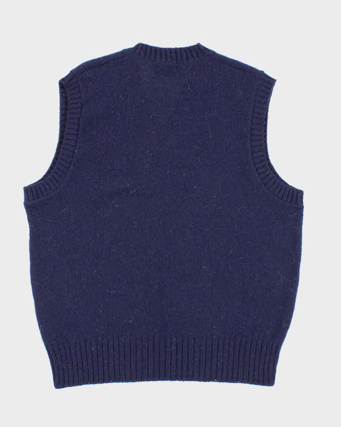 Vintage 80s The Moors Shetland Wool Vest - L