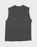 Calvin Klein Jeans Wool Blend Textured Striped Vest - L