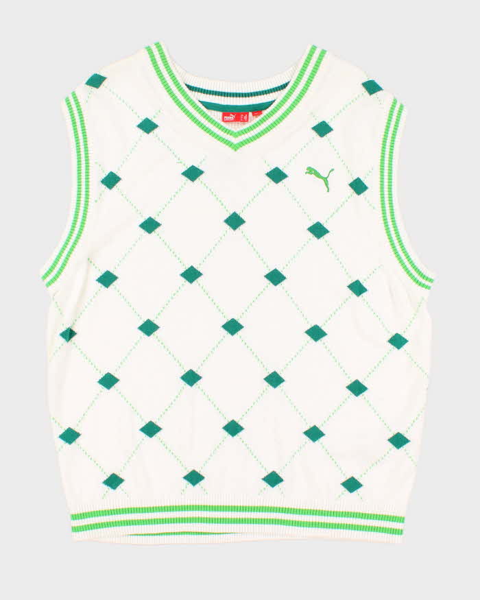 Y2K 00s Puma Tank Knit - XL